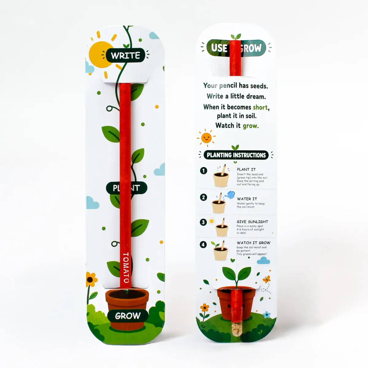 Plantable Seed Pencil – Flap, Kids