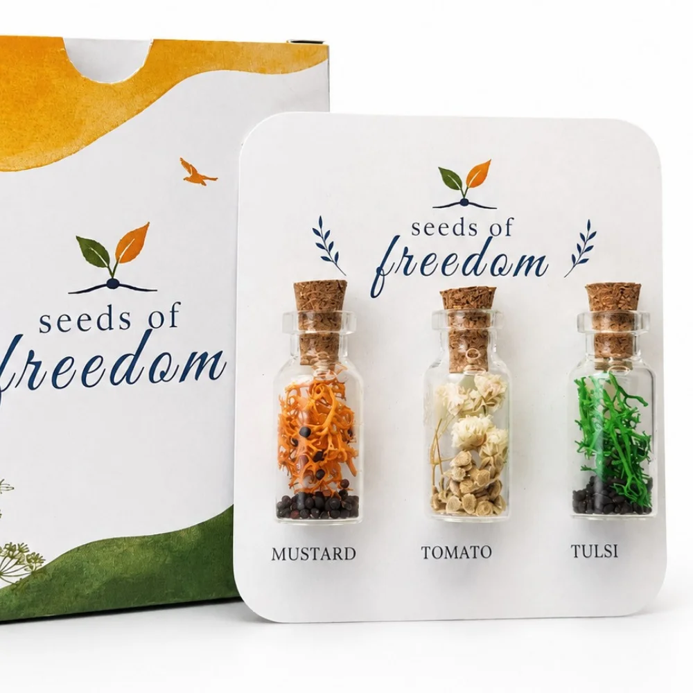 Seeds of Freedom Grow Kit, another view