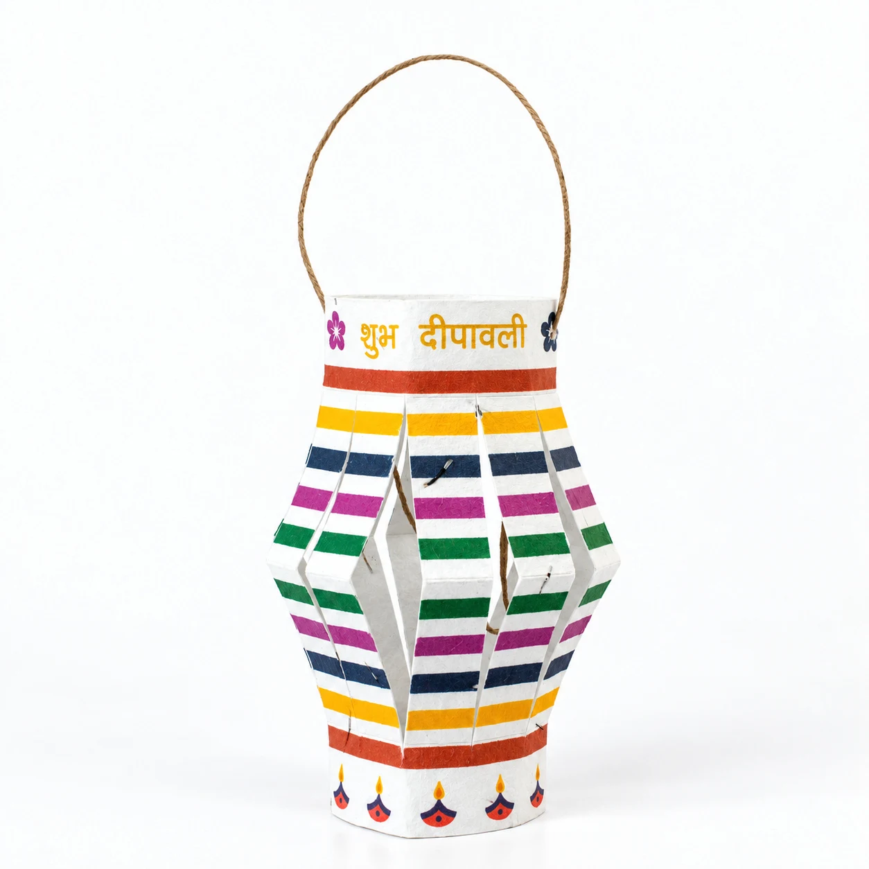 Plantable Hanging Lantern, another view
