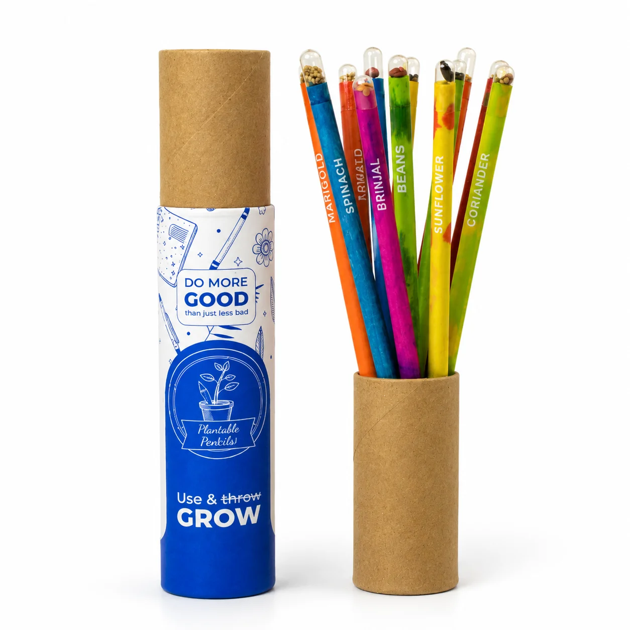Plantable Seed Pencil, Set of 12