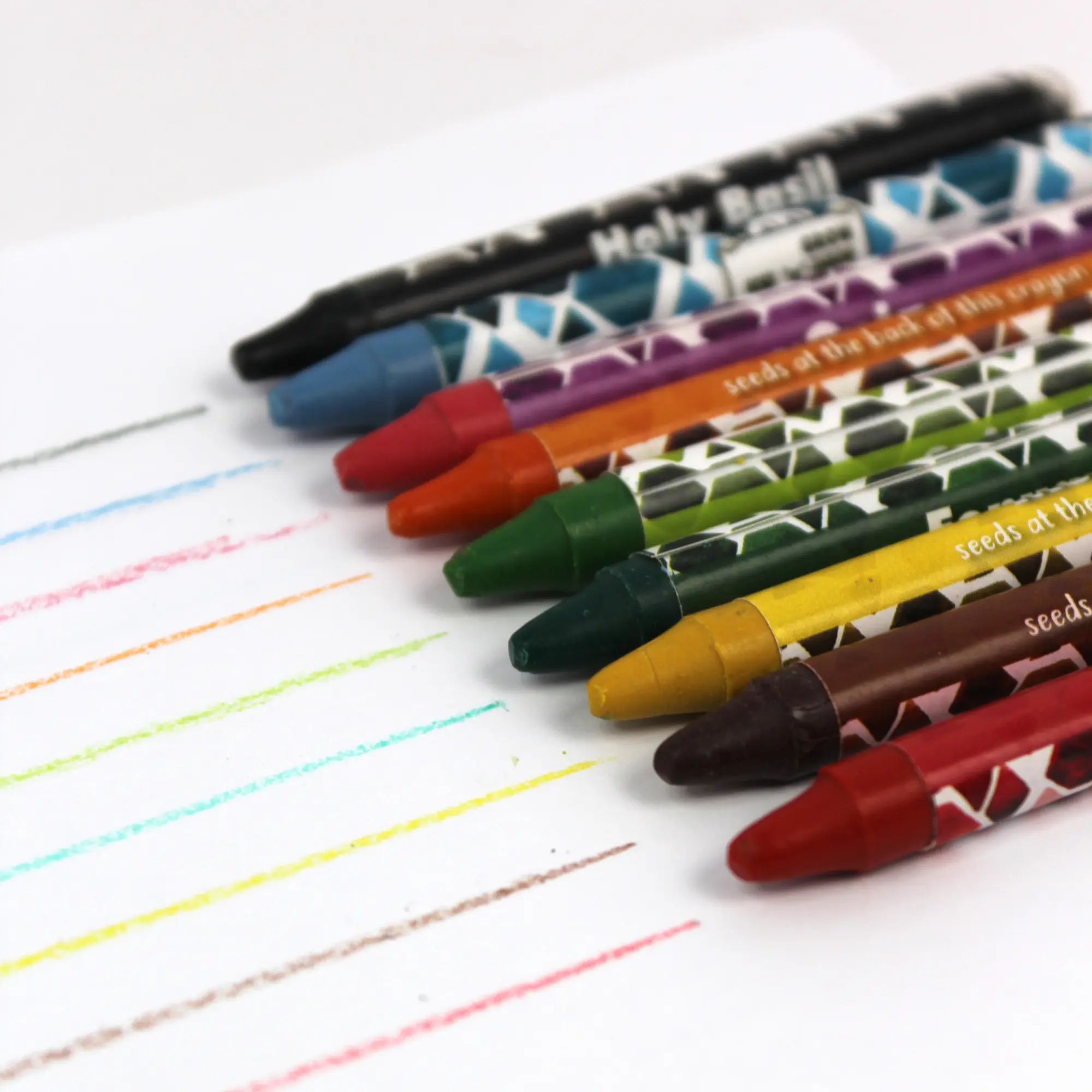 Plantable Crayons, Set of 9, another view