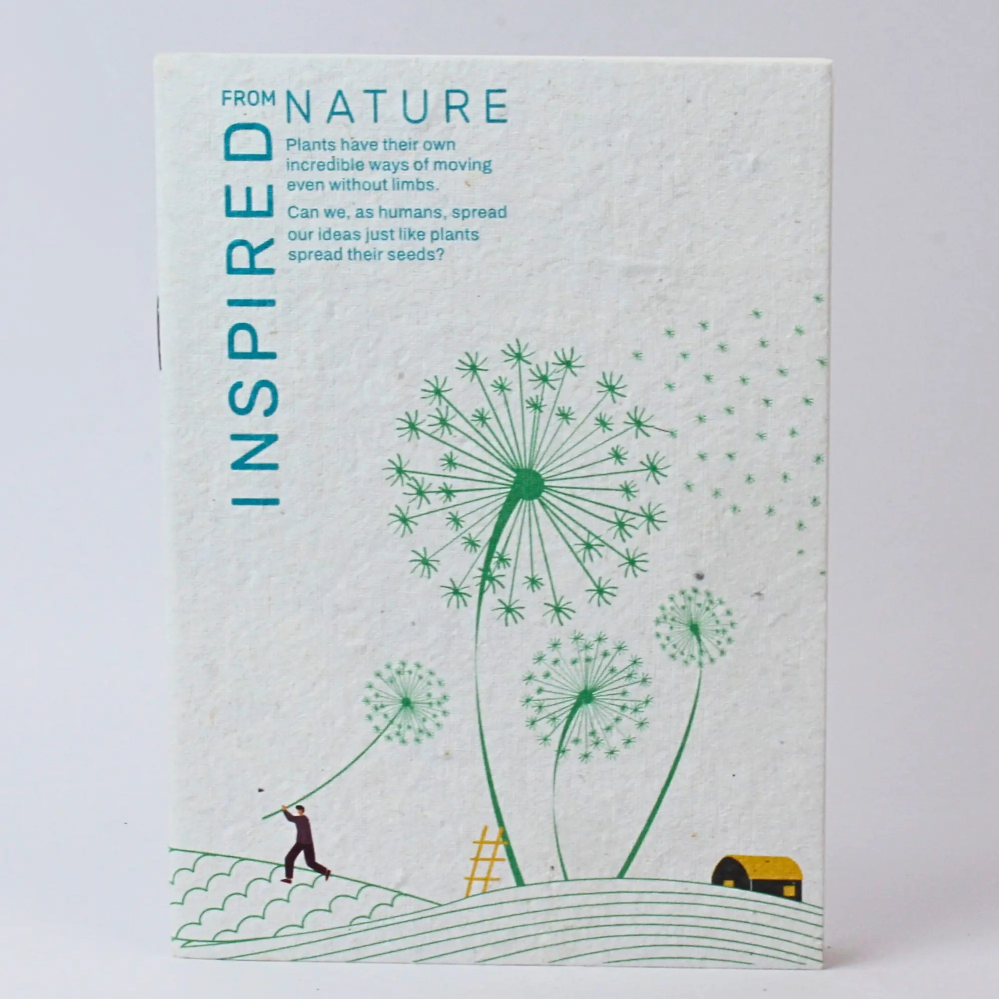 Plantable Notepad, B6, 40 Pages, Pinned, another view