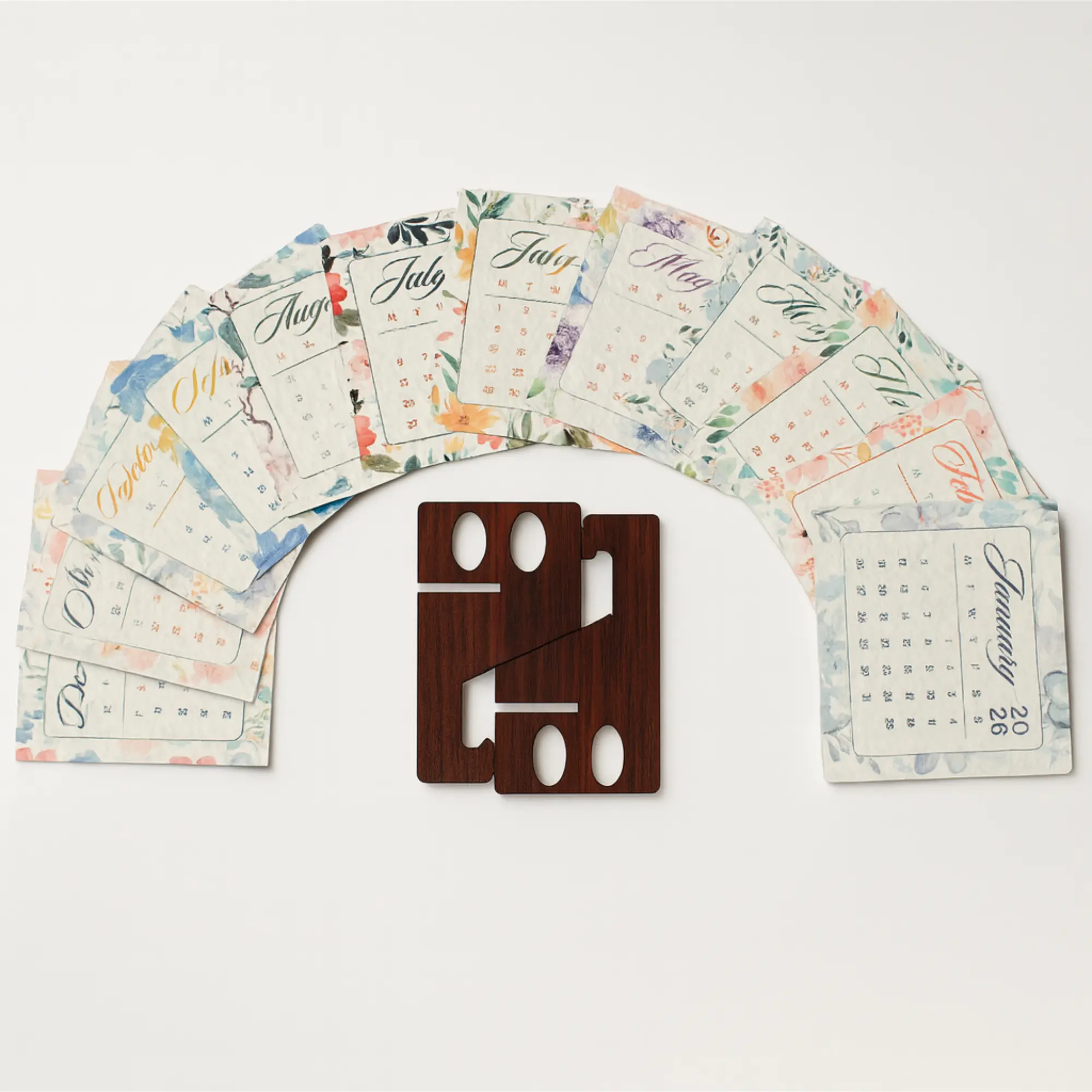 Mini Plantable Calendar, MDF, another view