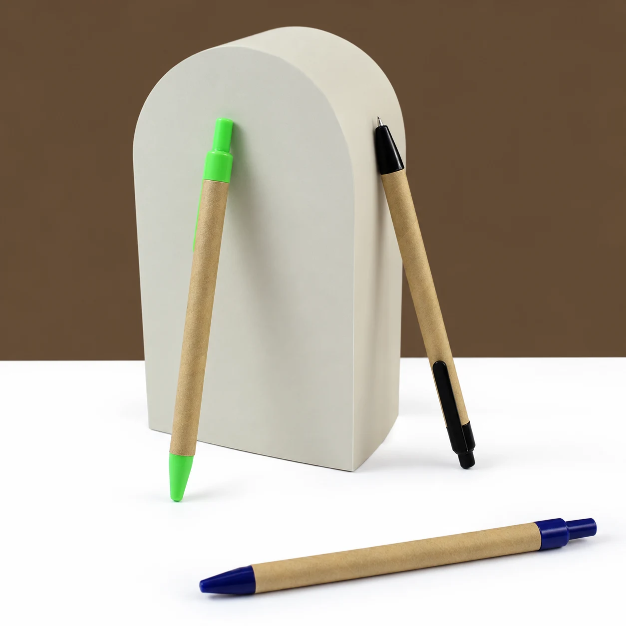 Green Click Eco Pen, another view