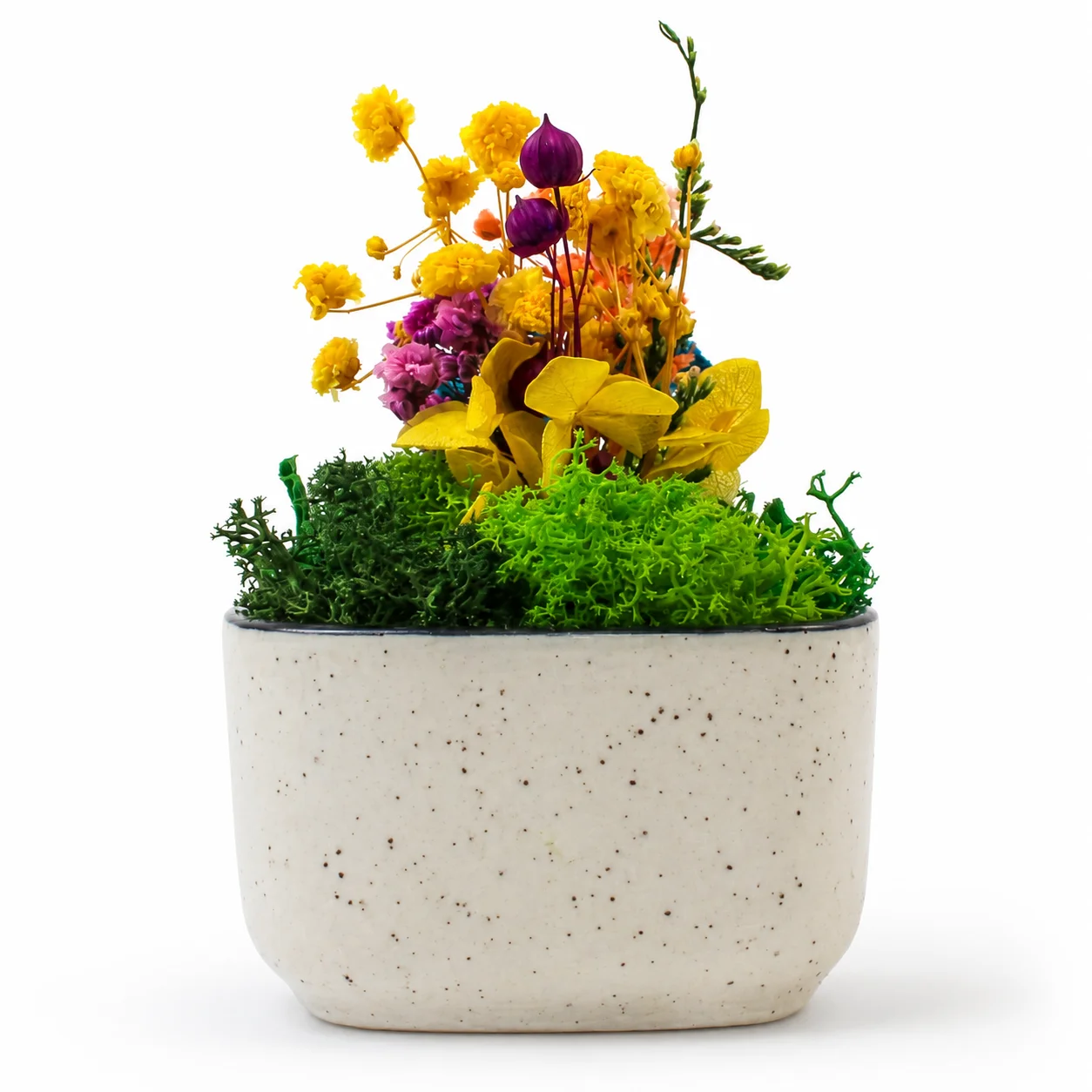 Ceramic Forest Bowl, 3 in, another view