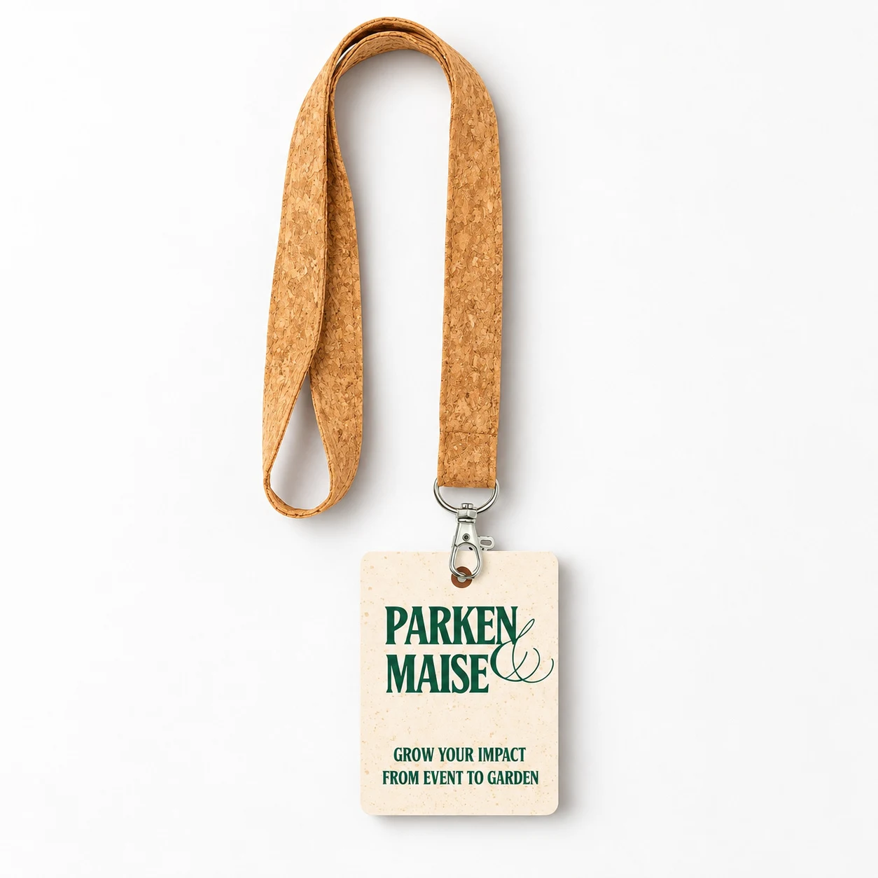Cork Lanyard, another view