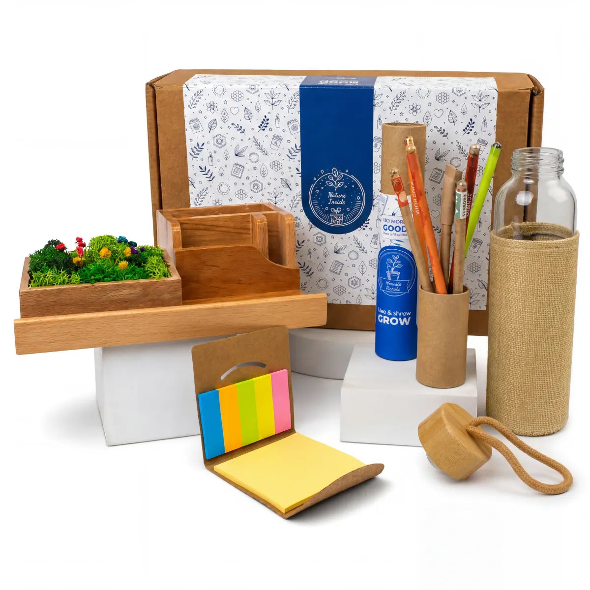 Forest Grove Station, Glass Bottle and Pen Pencil Kit