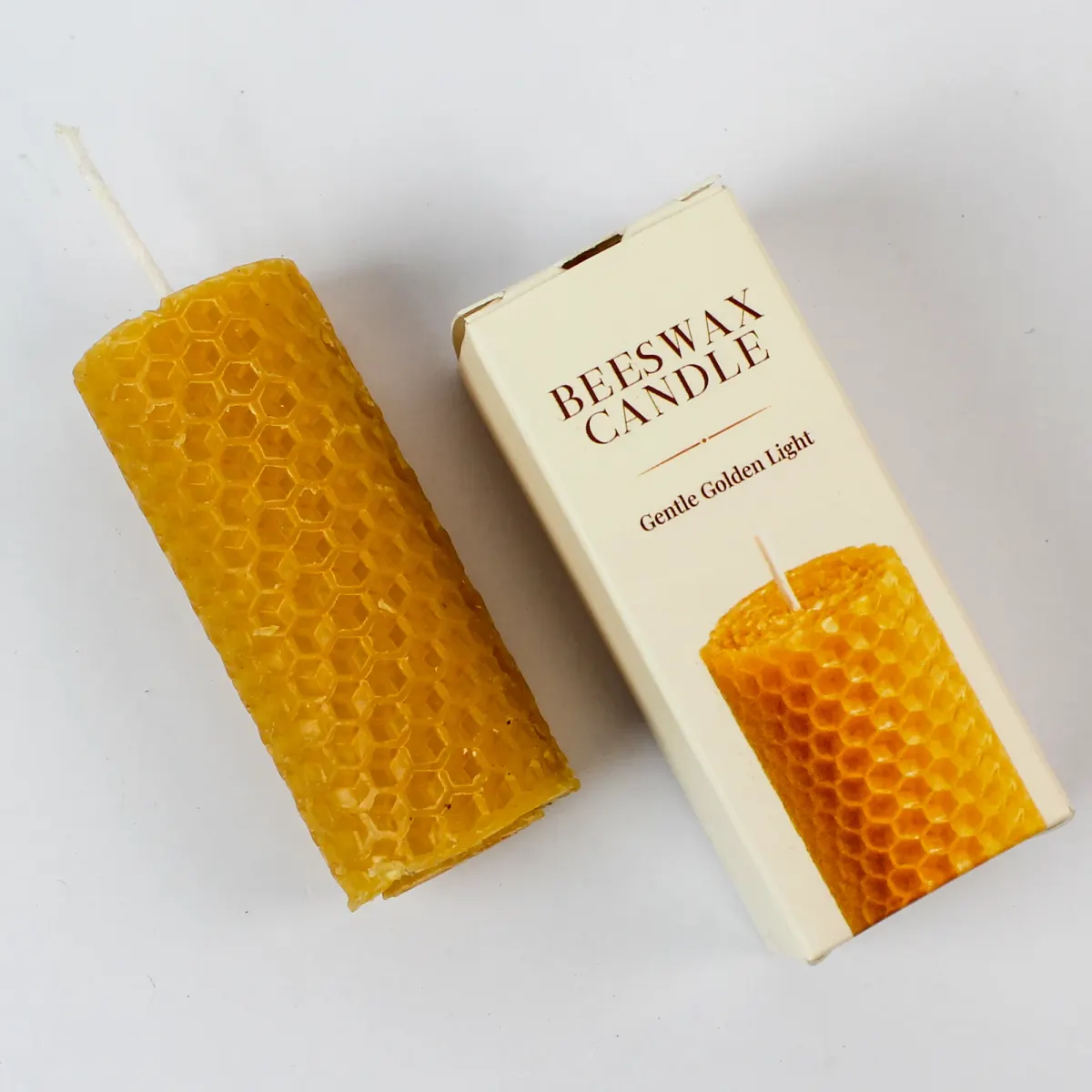Beeswax Candle, another view