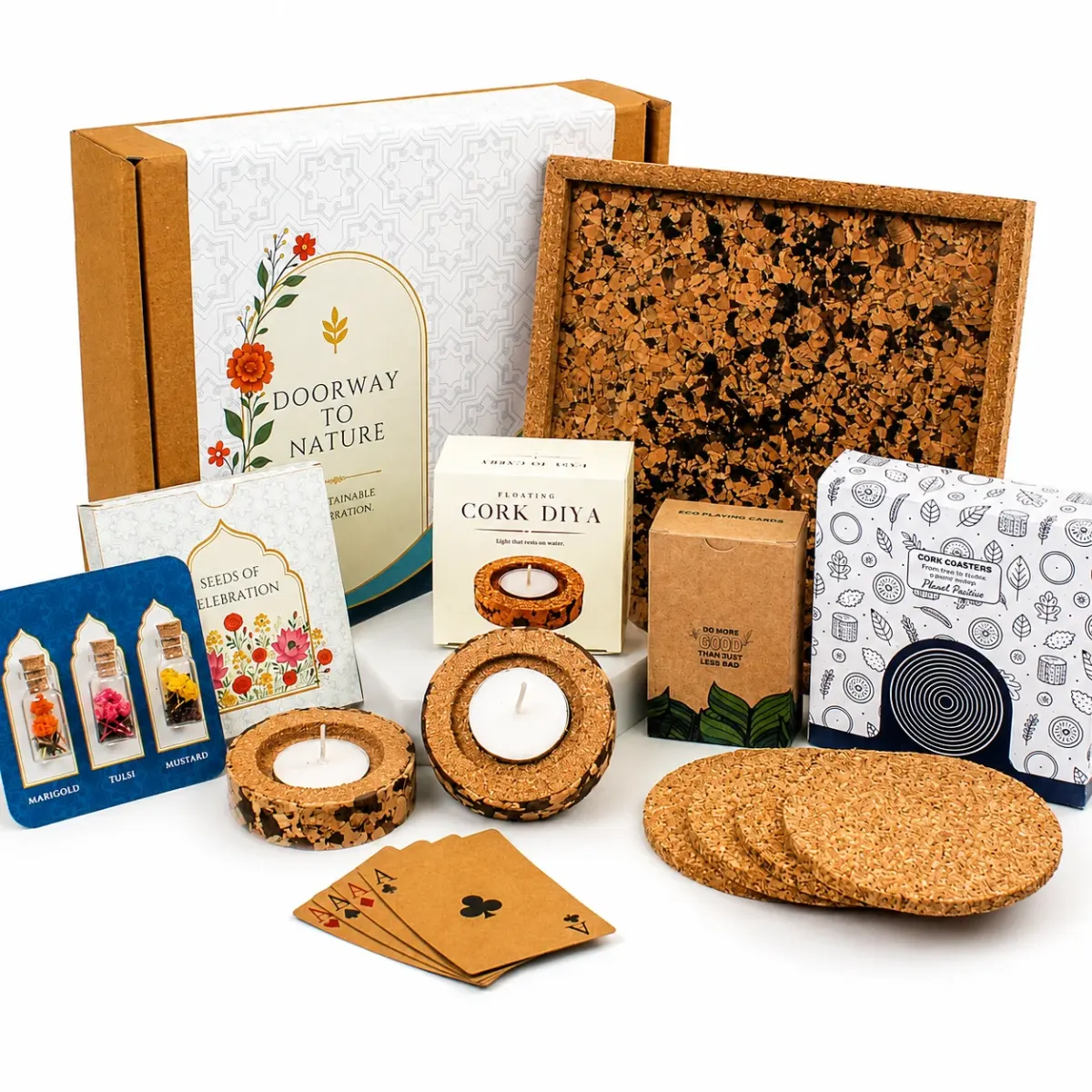 The Cork & Diya Box