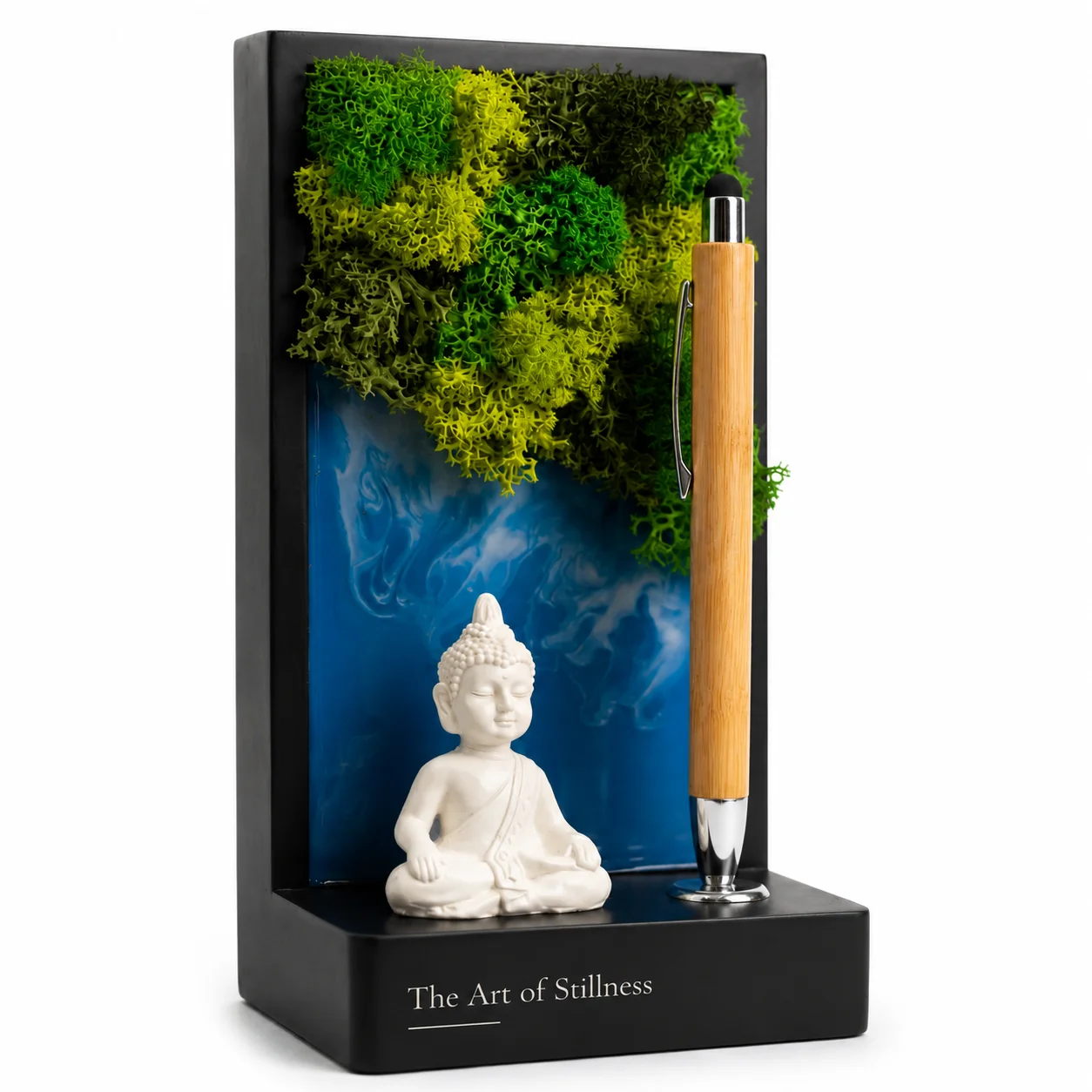 Forest Aqua Wall Stand-Buddha