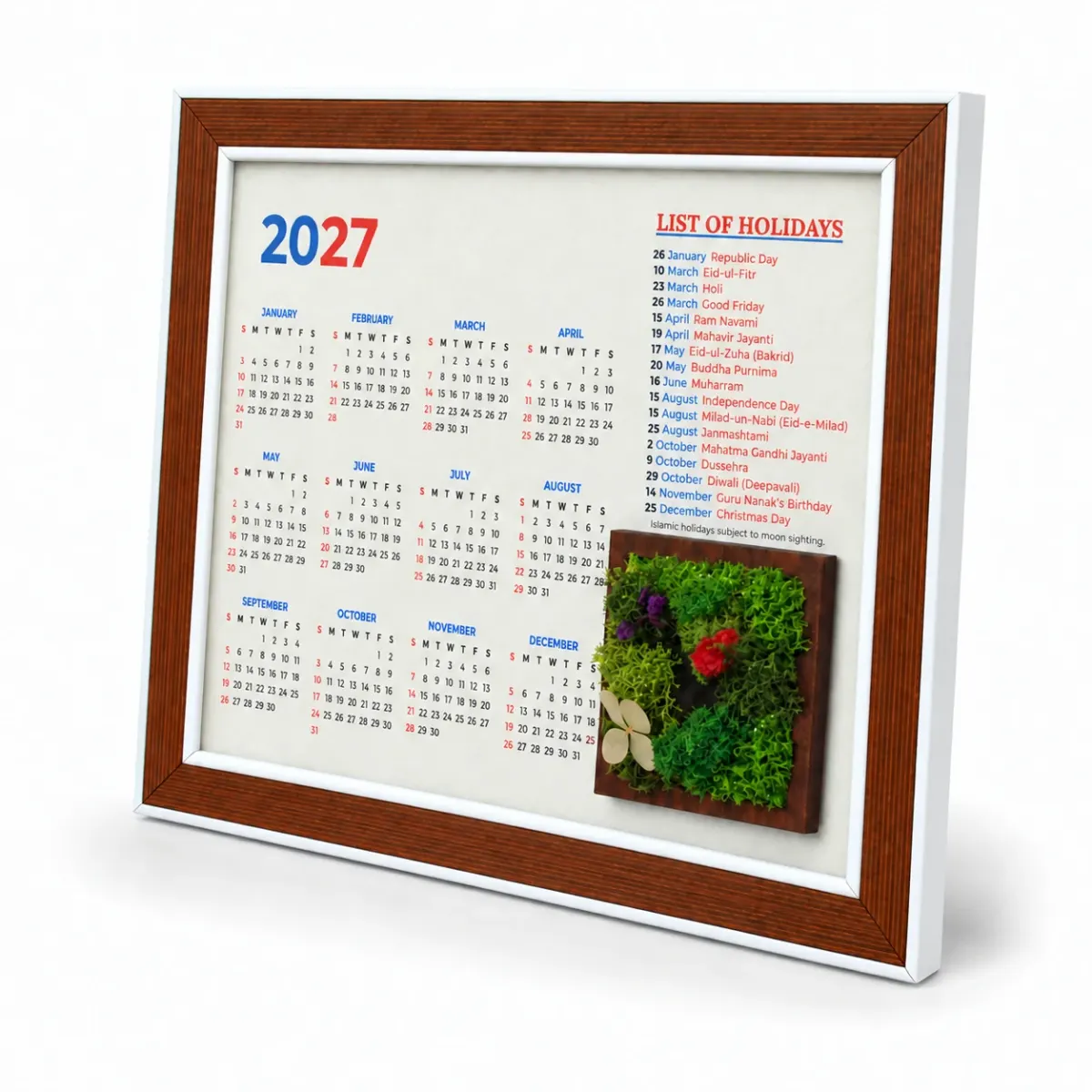Forest Edge Calendar A5