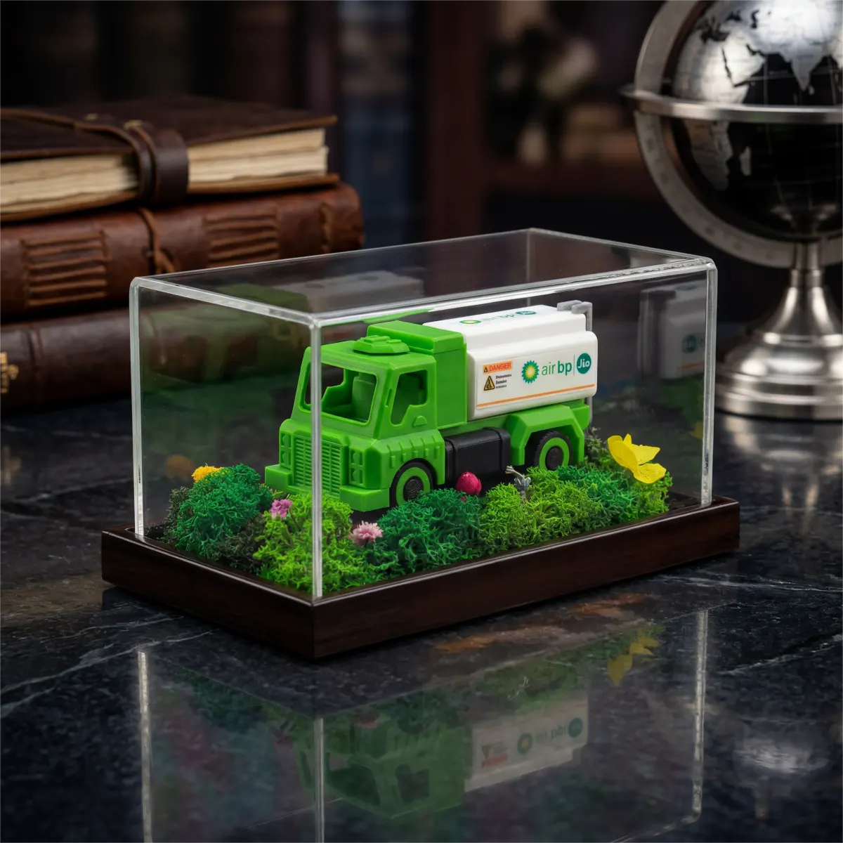 Forest Terrarium Around Your Object, 3 × 6 in, in a styled scene