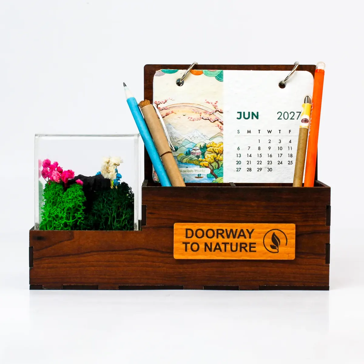 Terra Calendar Desk Organiser, another view