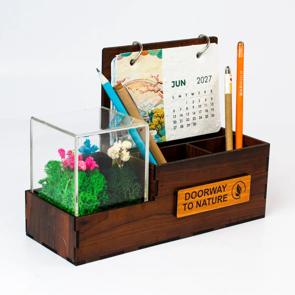 Terra Calendar Desk Organiser, another view