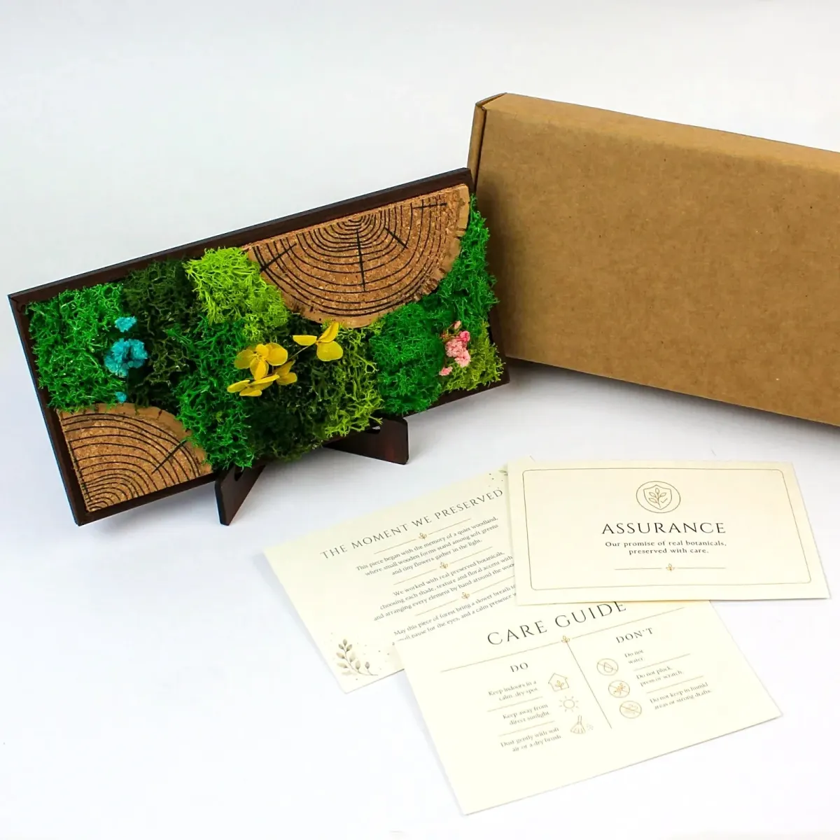Forest Tile Panorama, 8 × 4 in, another view