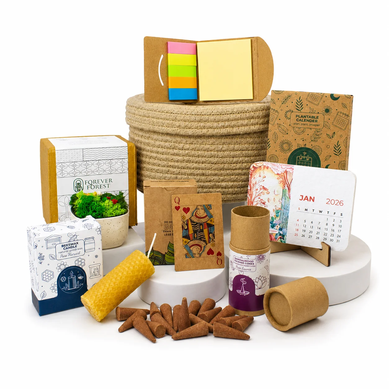 Festive Forest Basket Gift