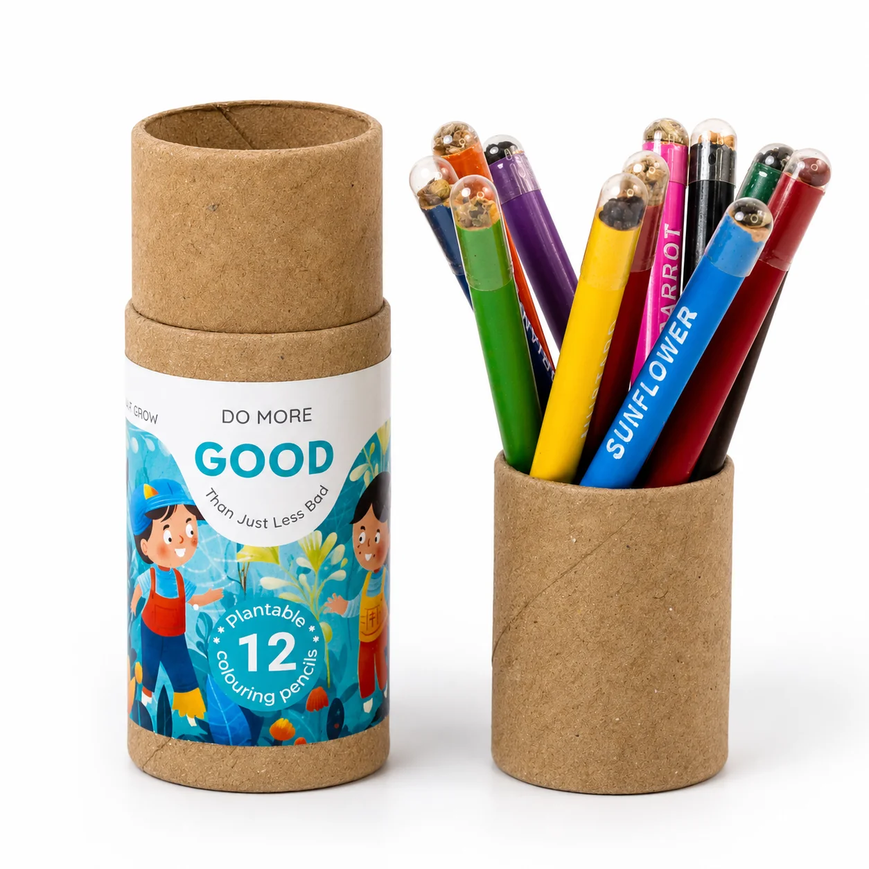 Mini Plantable Colour Pencils (12pc) - RP