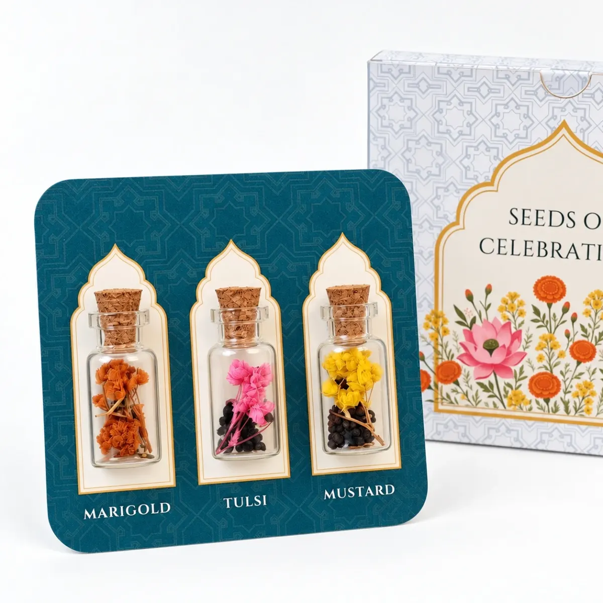 Seeds of Celebration, 3 Seed Bottles