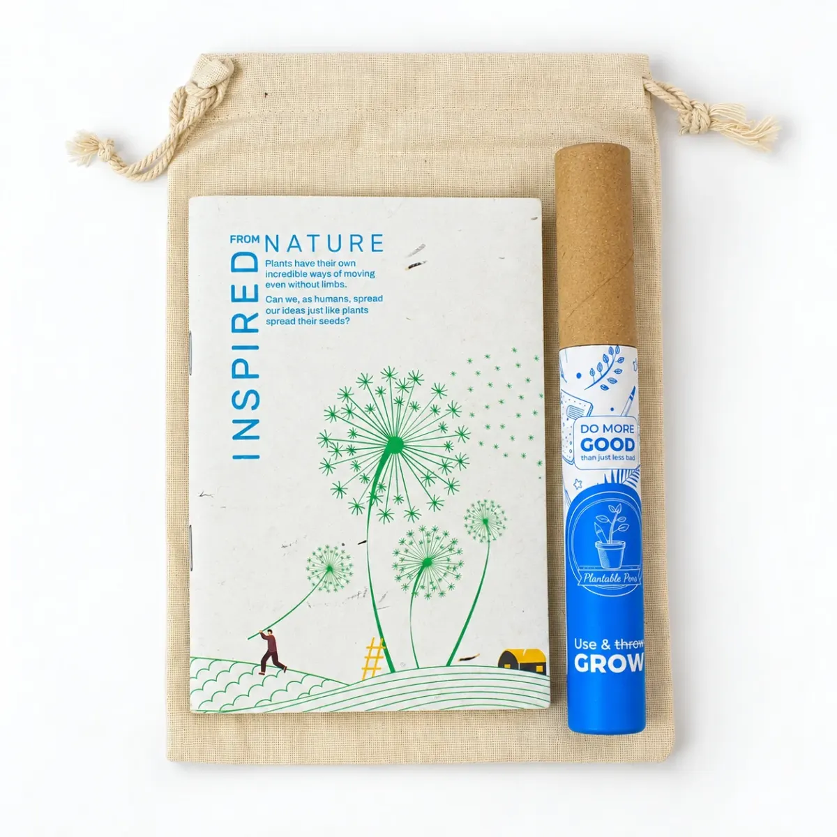 Plantable Cotton Starter Kit, another view