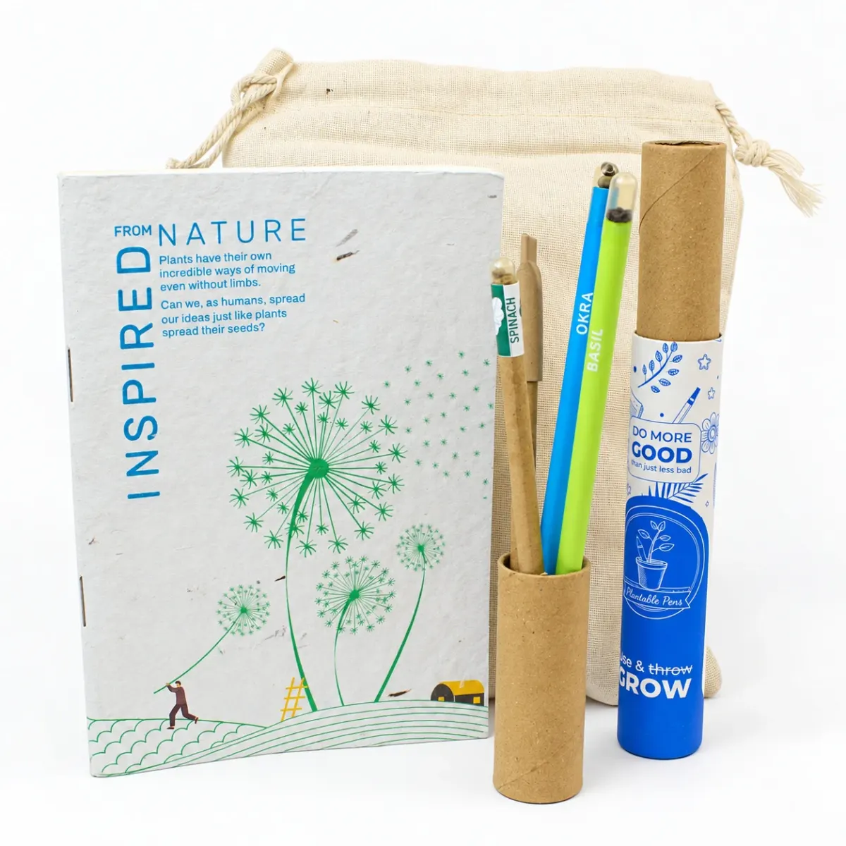 Plantable Cotton Starter Kit, another view